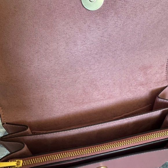 Coach Klare Pink and Gold Quilted Crossbody Shoulder Bag - Picture 5 of 8